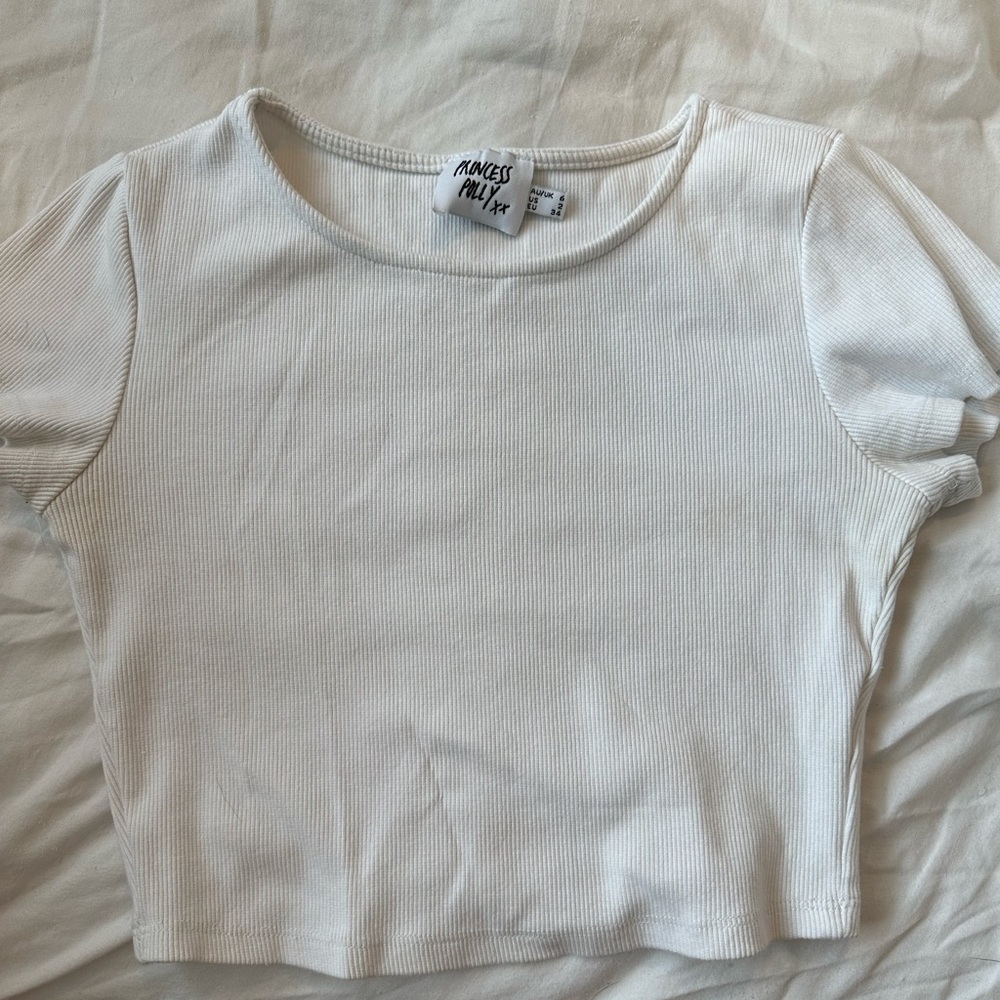 Princess Polly cropped baby tee